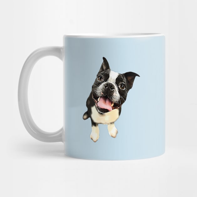 Boston Terrier Cute Dog by ElegantCat